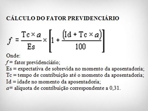 fator previdenciário