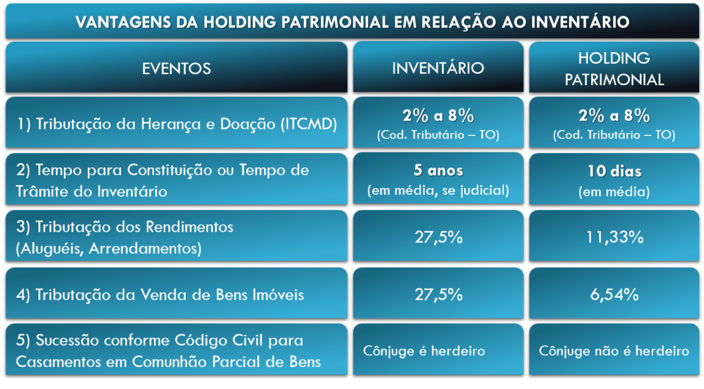 Holding patrimonial exemplos
